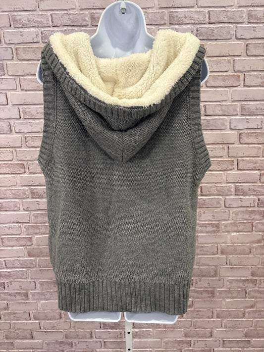 Grace & Lace Vest, Grey, Large, New With Tags