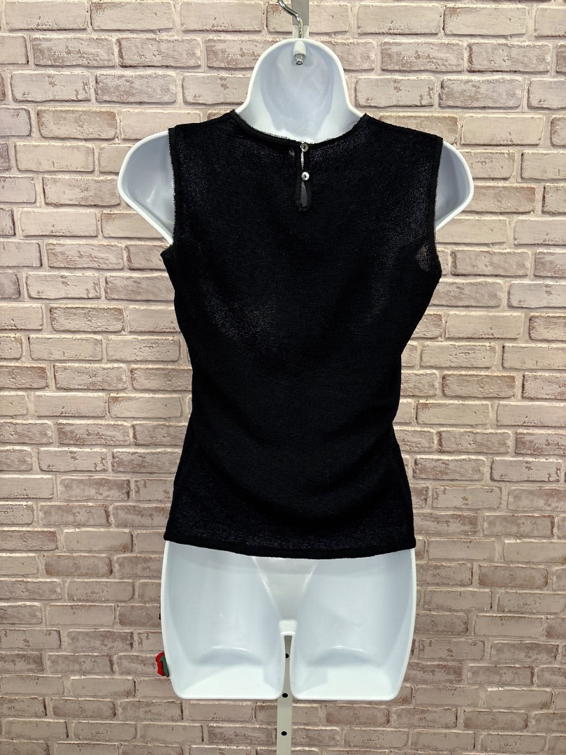 Jessica Shirt, Black multi, Small, Used - Good