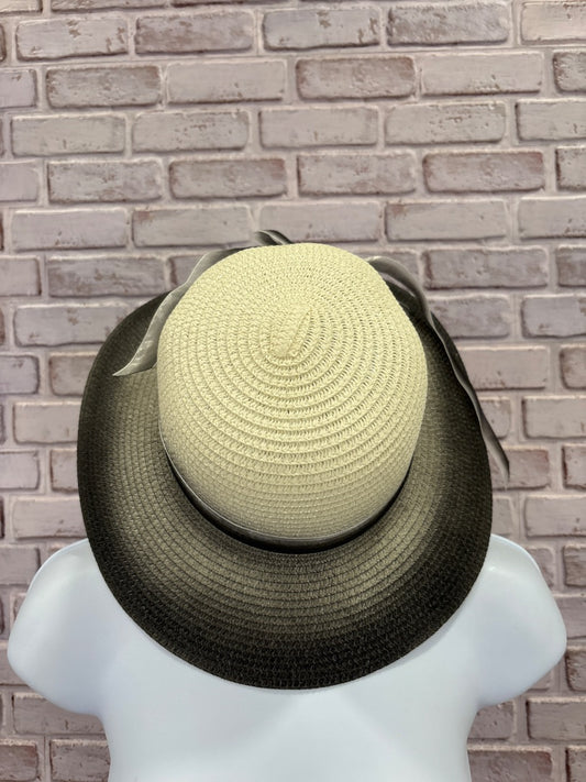 S.Christina Sun hats, Straw/black, One Size, Like New