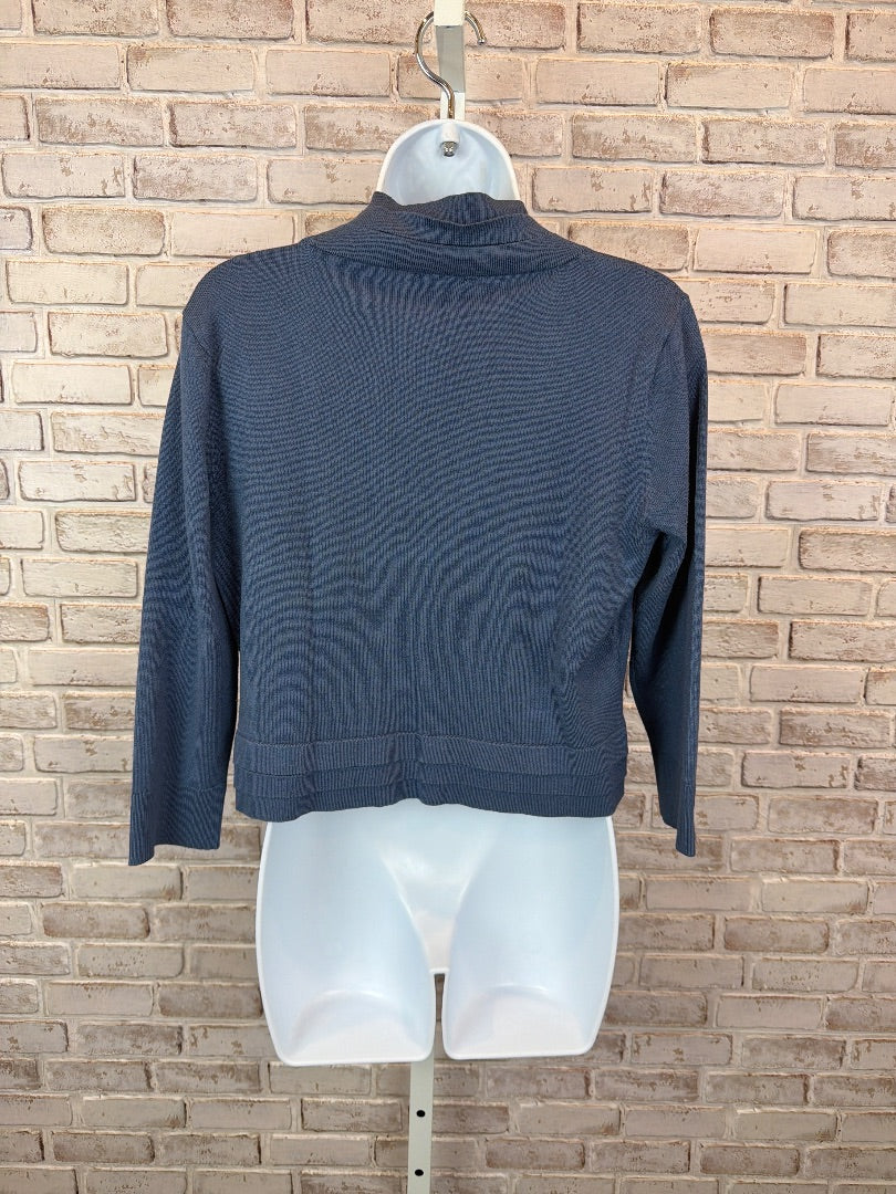 Ronni Nicole Cardigan, Blue, Small, Used - Good