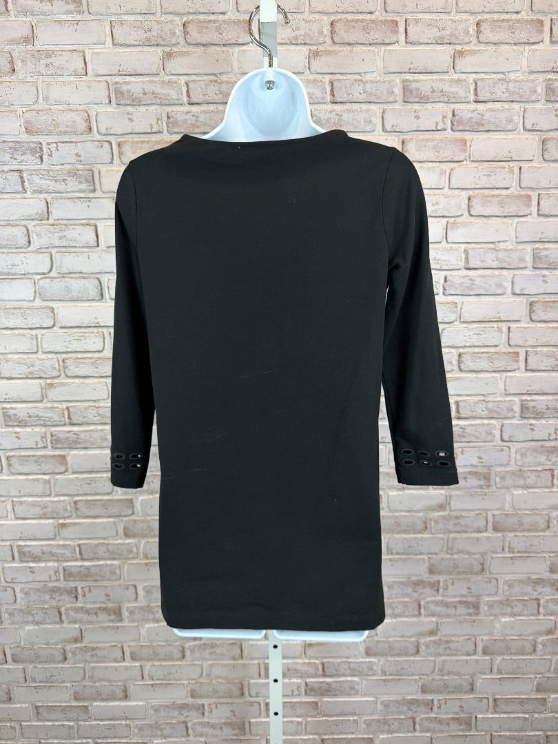 Peck & Peck Shirt, Black, Small, Used - Excellent