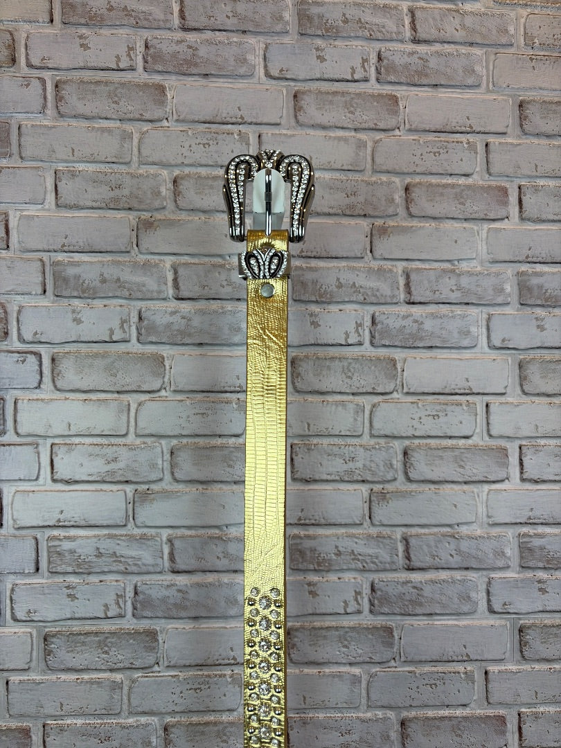 Various Belt, Gold, Medium, Used - Good