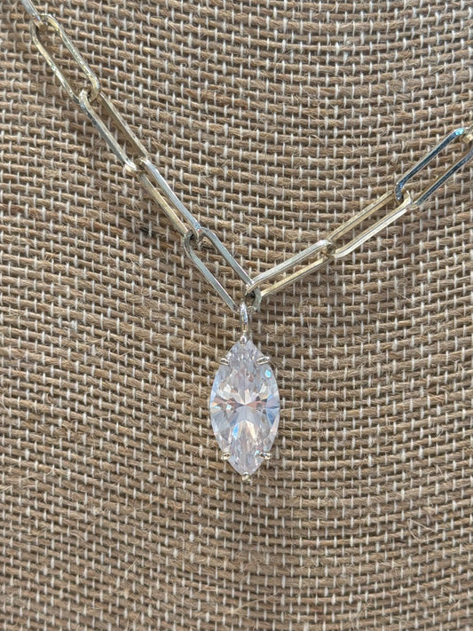 Melinda maria Necklace, Gold, One Size, Used - Excellent