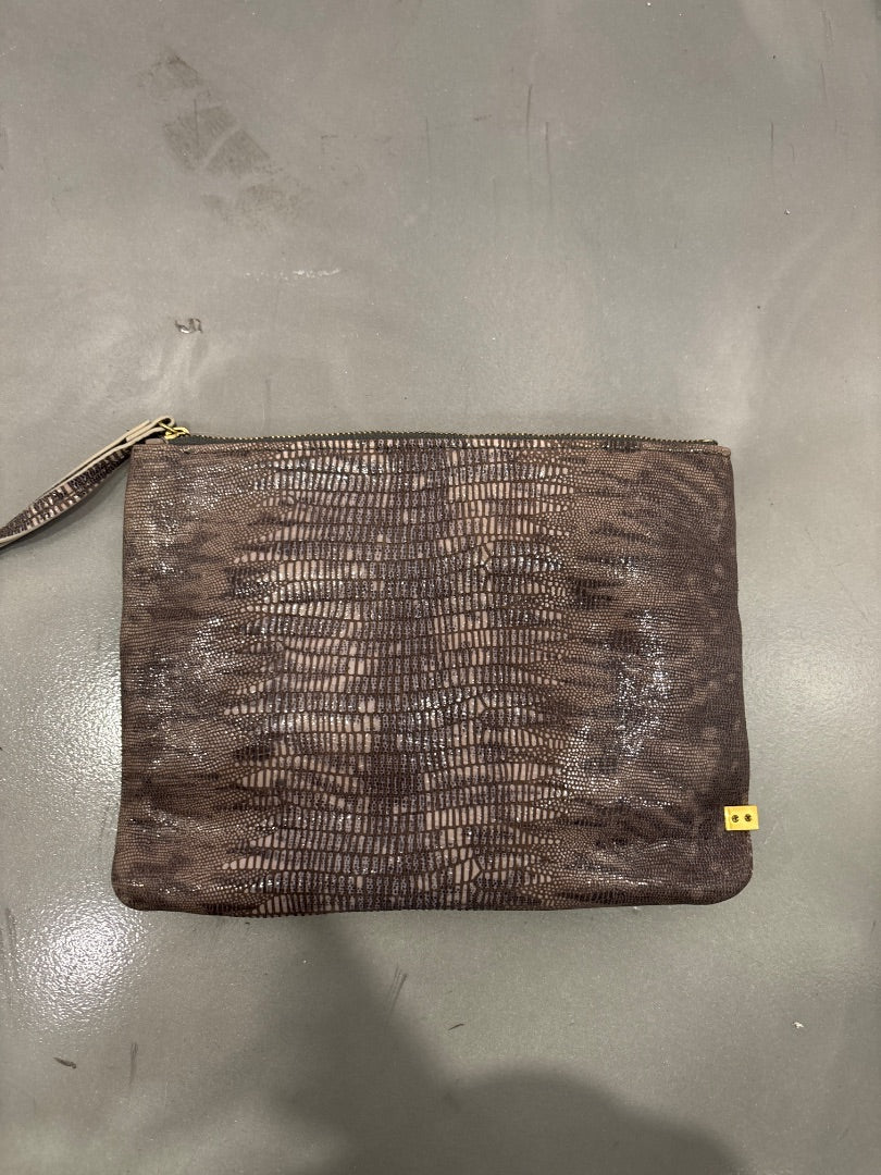 Kooba Clutch, Brown, One Size, Used - Good