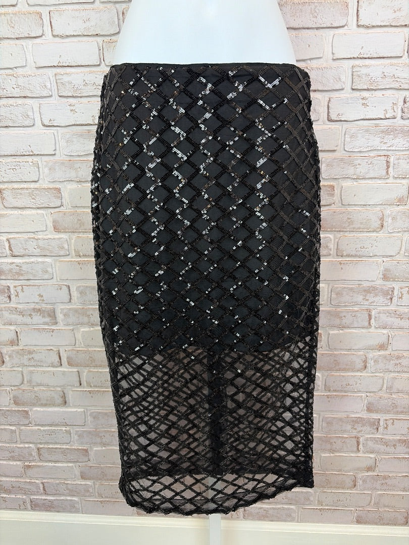 J. Crew Skirt, Black, 00, New With Tags