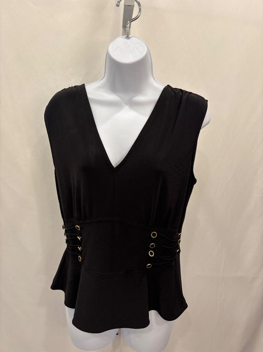 White House Black Market Shirt, Black, Medium