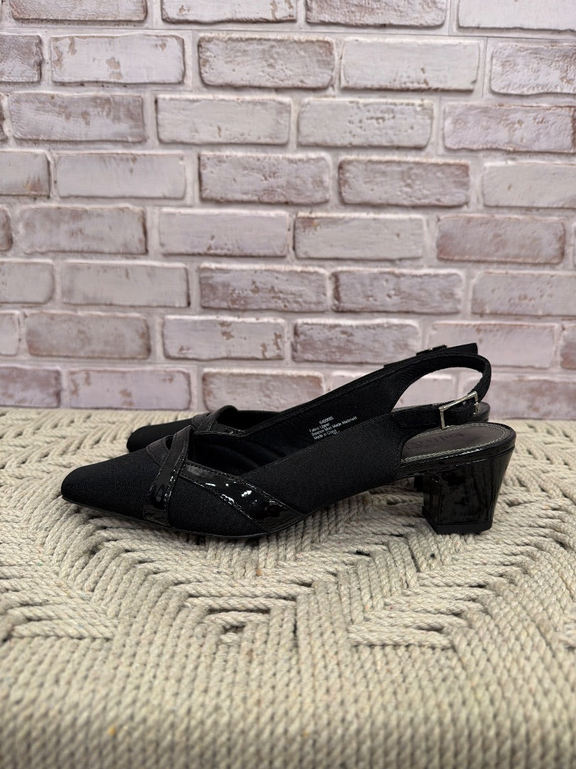 Kelly & Katie Heels, Black, 7.5, Used - Good