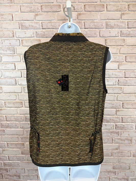 Kd Spring Vest, Multi, Medium, New With Tags