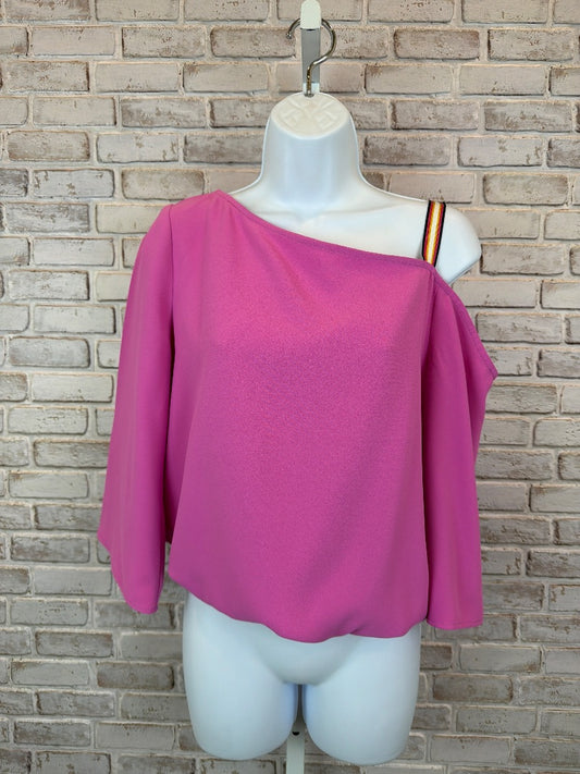 Trina Turk Shirt, Pink, Medium, Used - Excellent