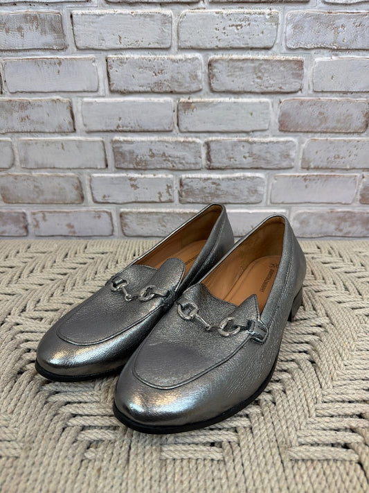 Johnston & Murphy Loafers, Silver, 7.5, Used - Excellent