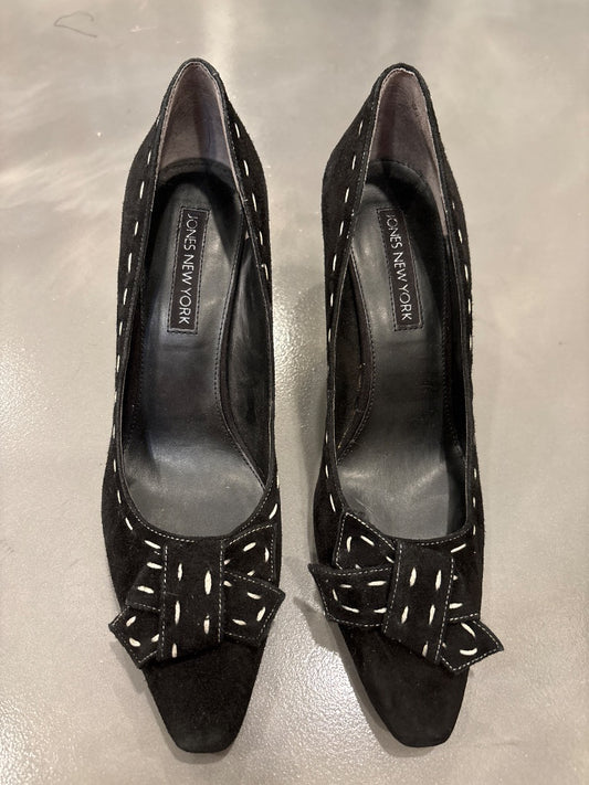 Jones New York Heels, Black/white, 9.5