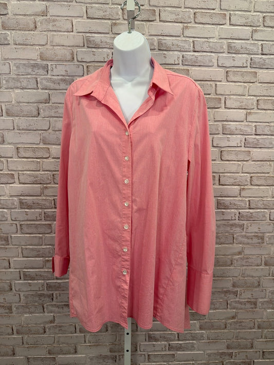 Crazy Larry Shirt, Pink, XL, Used - Good