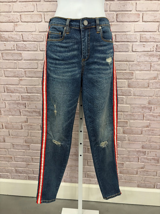 Blank NYC Jeans, Denim/red, 27, Used - Good