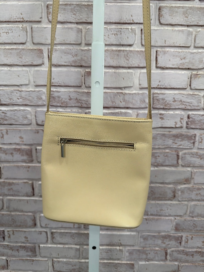 Vera pelle Crossbody, Tan, One Size, Used - Good