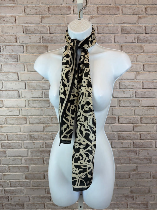 USNA Scarf, black/white, One Size, Used - Good