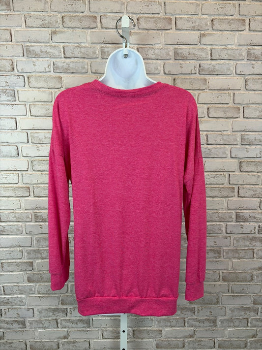 Various “Faith” Sweatshirt, Hot pink, Small, Used - Excellent