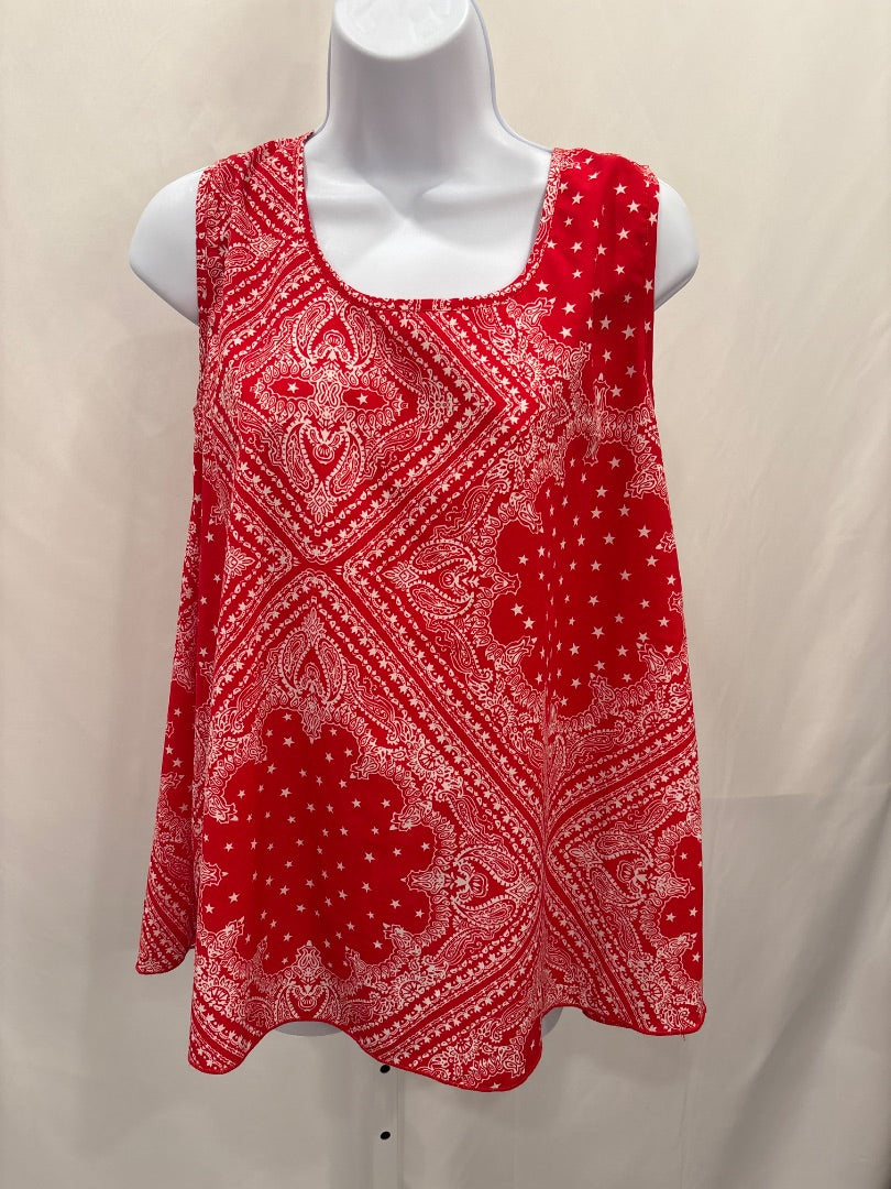 Kererohart Shirt, Red/white, Medium