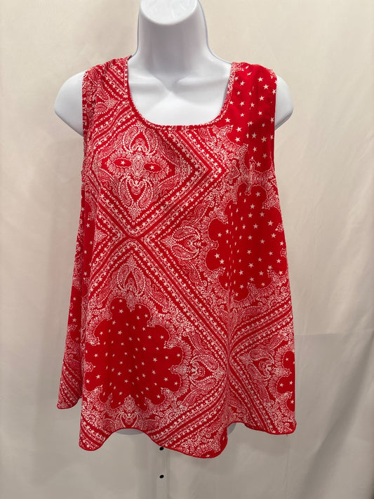 Kererohart Shirt, Red/white, Medium