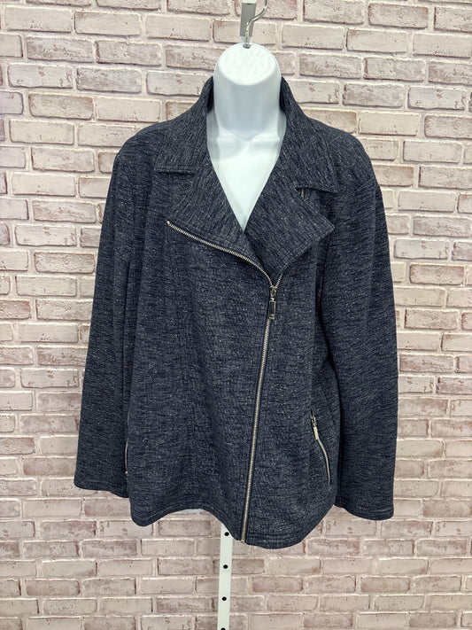 Chicos Jacket, Blue, 3, Used - Good