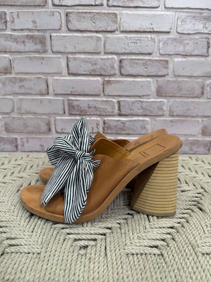 Dolce Vita Heels, tan multi, 8, Used - Good