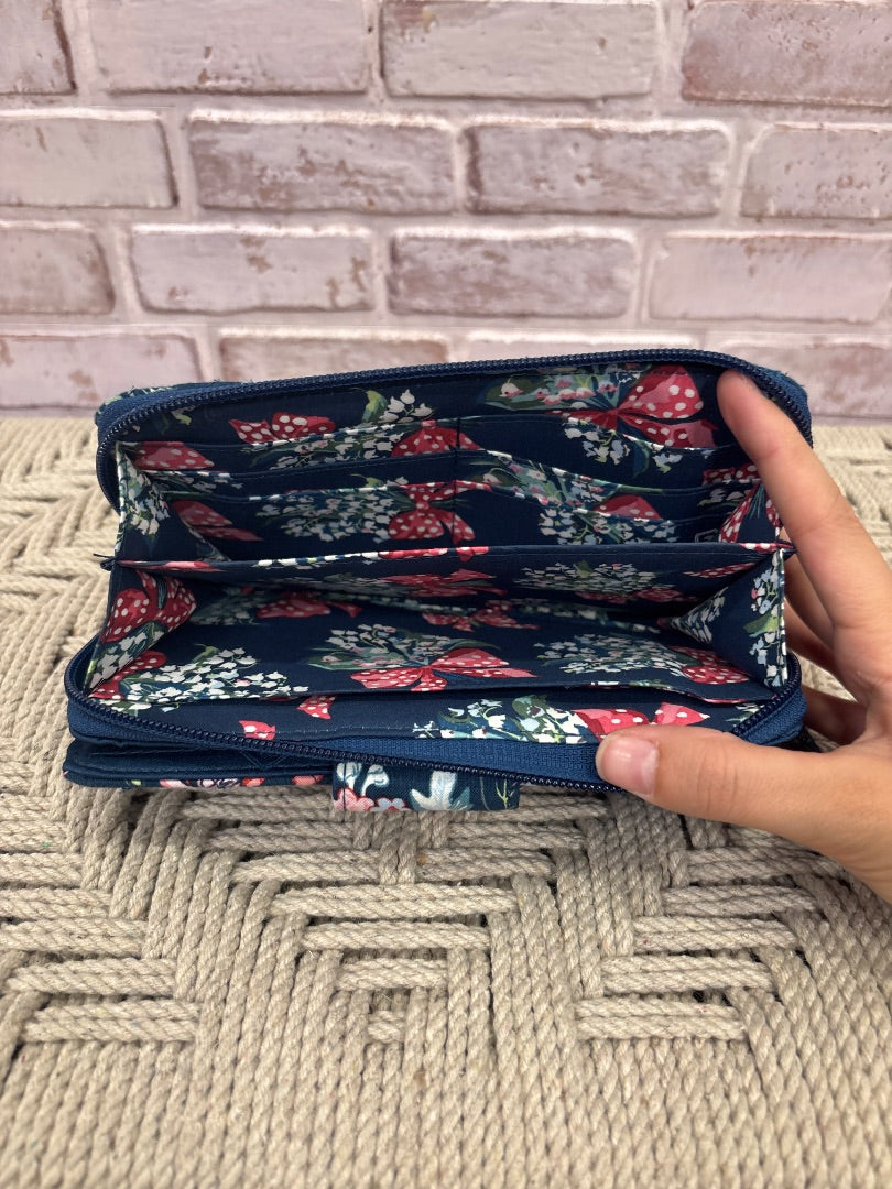 Various Wallet, Navy multi, One Size, Used - Good