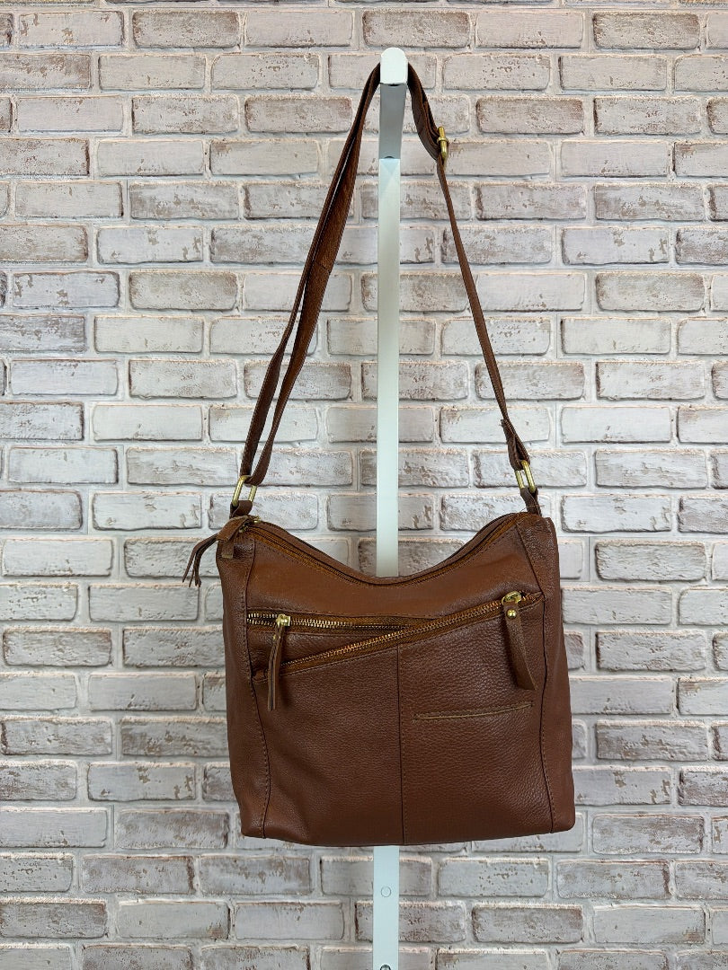 Great American Leatherworks Shoulder bag, Brown, One Size, Used - Good