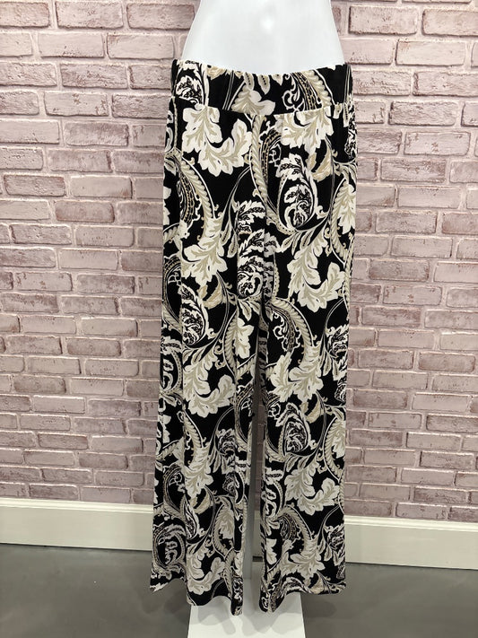 Chicos Pants, Black/beige/white, 0, Used - Good