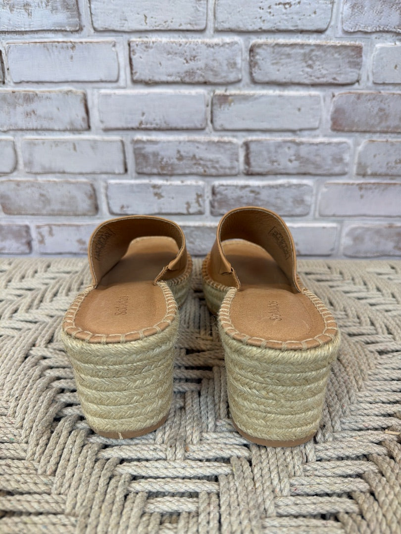 Soludos Heels, Tan, 7, Used - Good