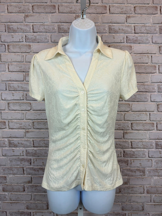 Hem & thread Shirt, White, Small, New With Tags