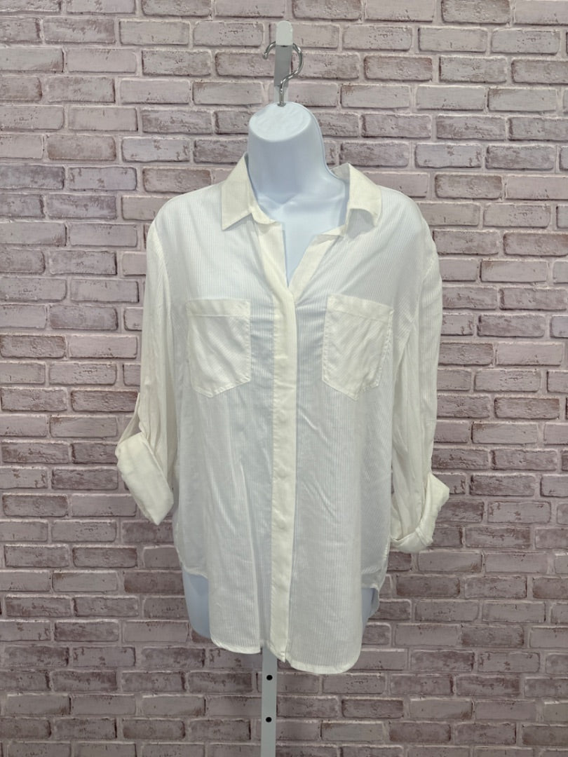 Velvet Heart Shirt, White, Medium, Used - Good