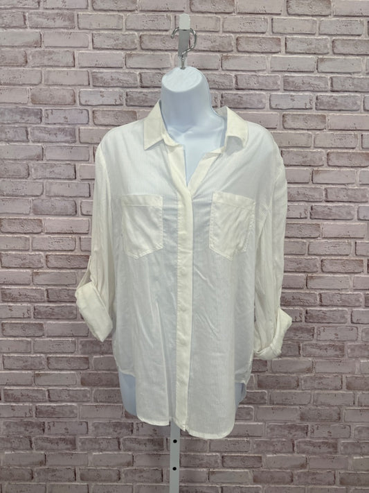 Velvet Heart Shirt, White, Medium, Used - Good