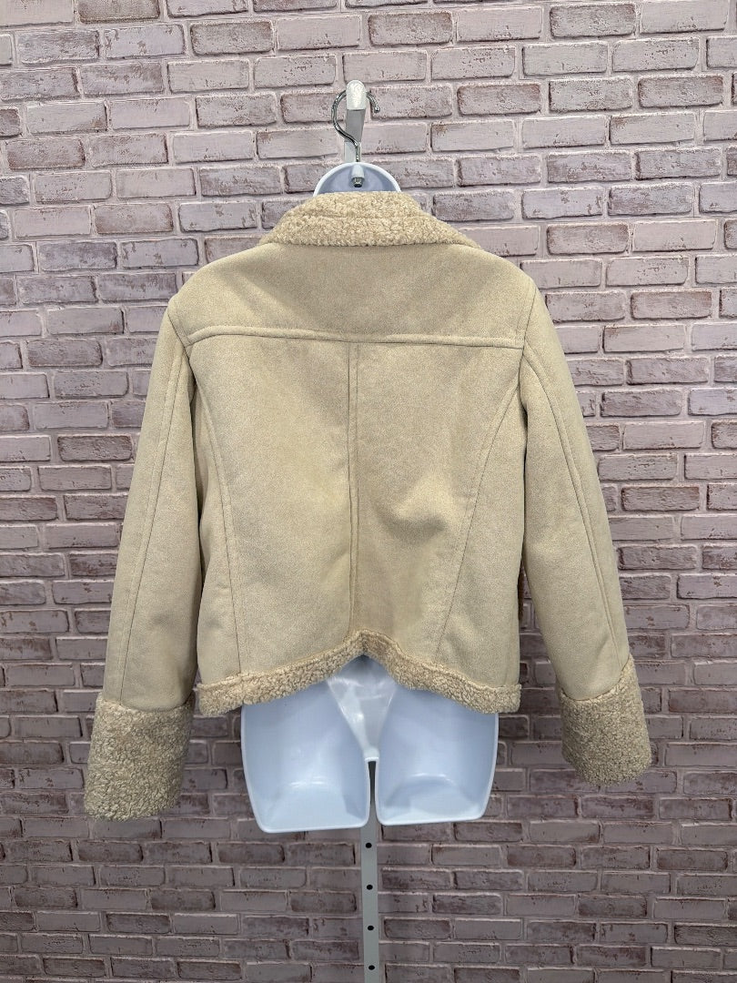 Ann Taylor Jacket, Beige, 8, Used - Good