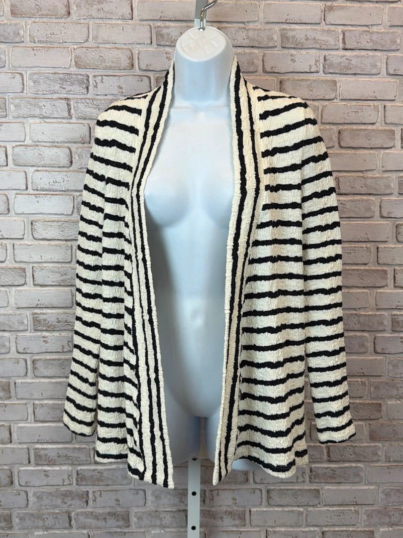 9-H15 StCL Cardigan – Navy/White Stripes, Size XS – Excellent Condition