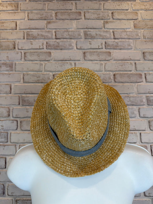 Pistil Jute Hat, Straw/blue, One Size, Used - Good