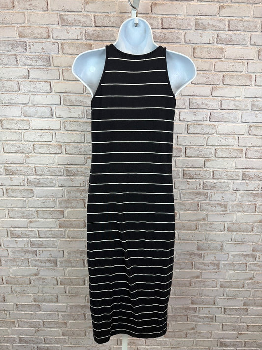 Athleta Dress, Black/white stripes, XS, Used - Excellent