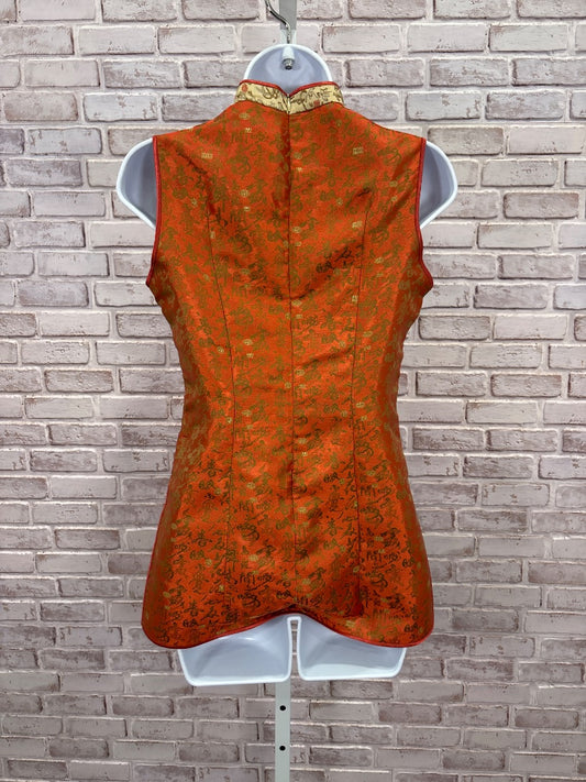 Various Shirt, Orange multi, Medium, Used - Good