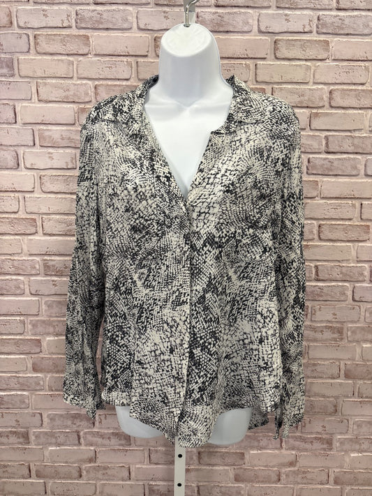 Cloth & Stone Shirt, Snakeskin, Medium, Used - Good