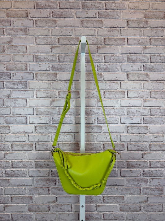 Melie Bianco Handbag, Yellow green, One Size, Used - Good