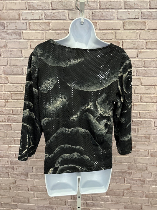 JKLA Shirt, Black multi, Large, Used - Good