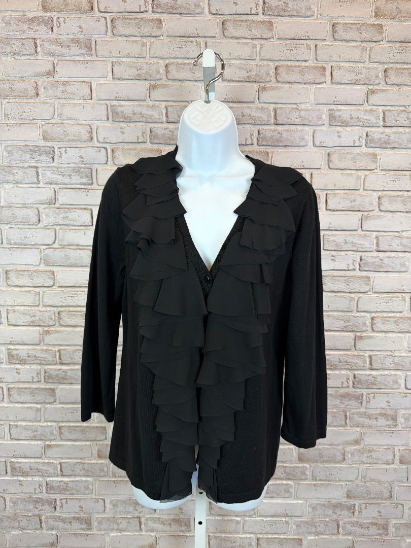 Alfani Cardigan, Black, Large, New With Tags