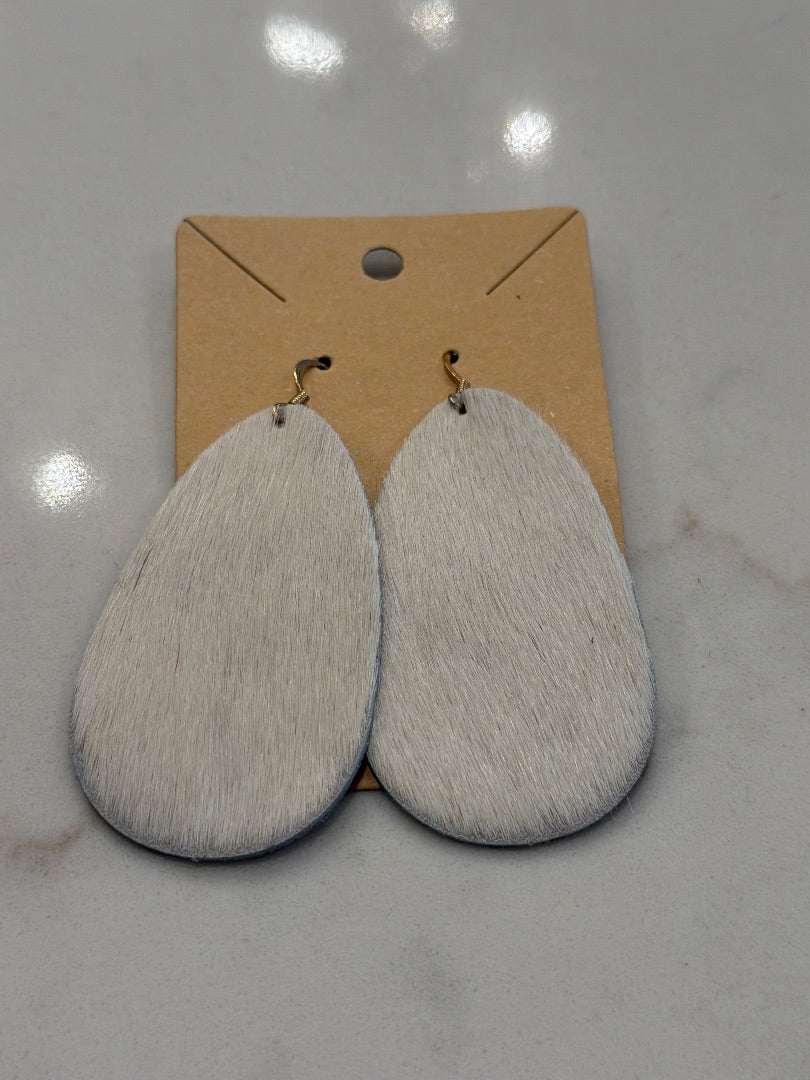 Various Earrings, White, One Size, Used - Good