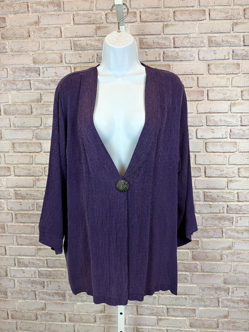 Pala Pala Cardigan, Purple, L/XL, Used - Good