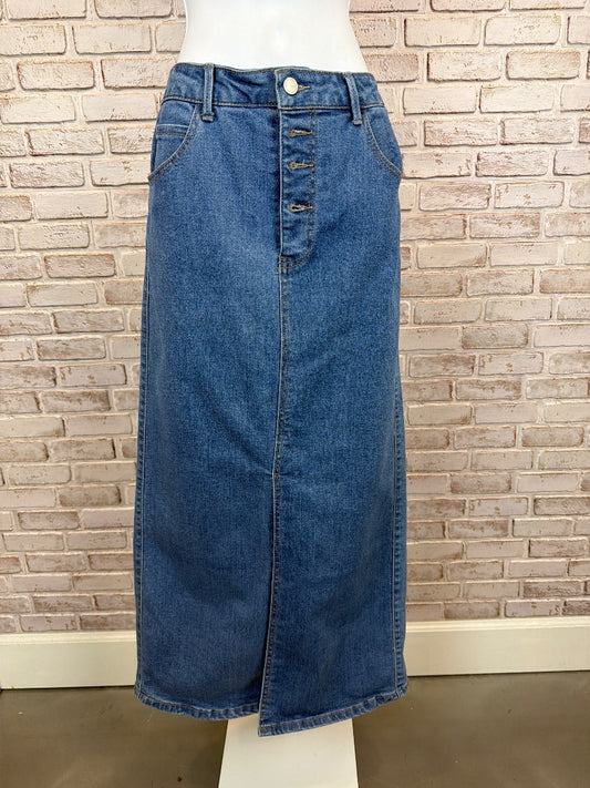 Oat Skirt, Denim, 12, Used - Excellent