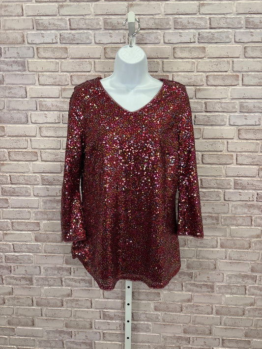 Isaac Mizrahi Shirt, Multi, Medium, Used - Excellent