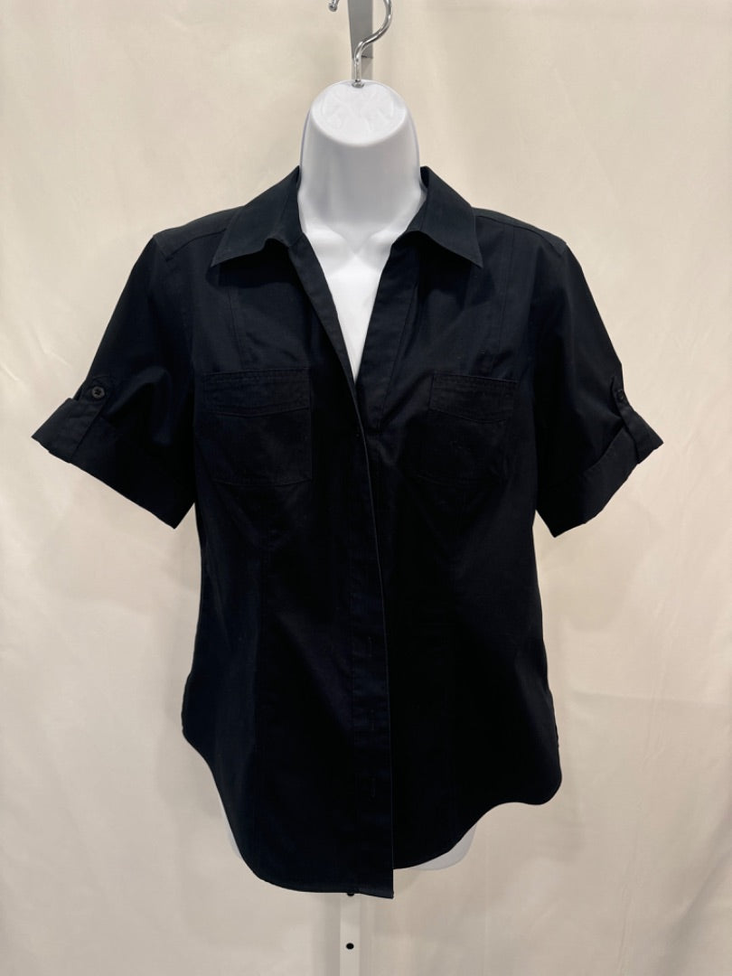 Chicos Shirt, Black, Medium