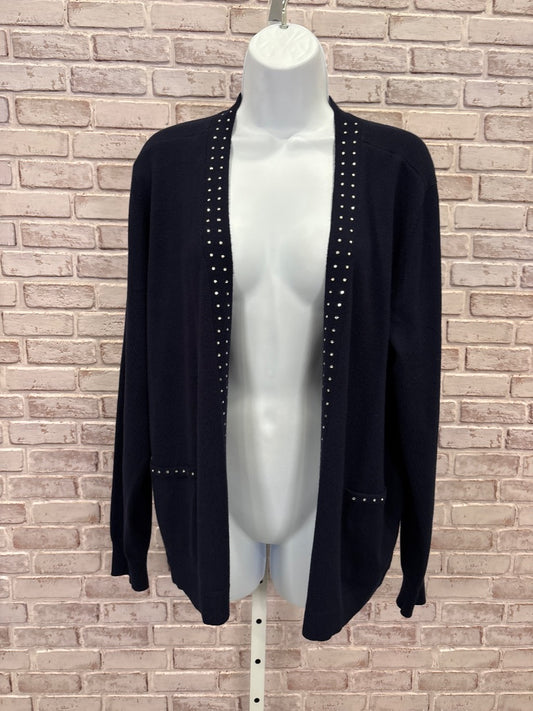 Retrology Cardigan, Navy, XL, Used - Good