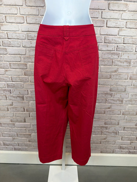 Red Capris, Villager, 12, New With Tags
