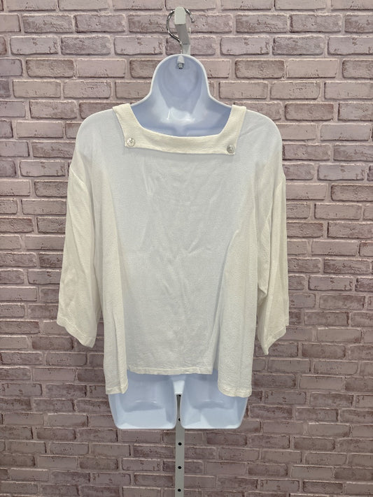 Studio 90 Shirt, White, Small/3, Used - Good