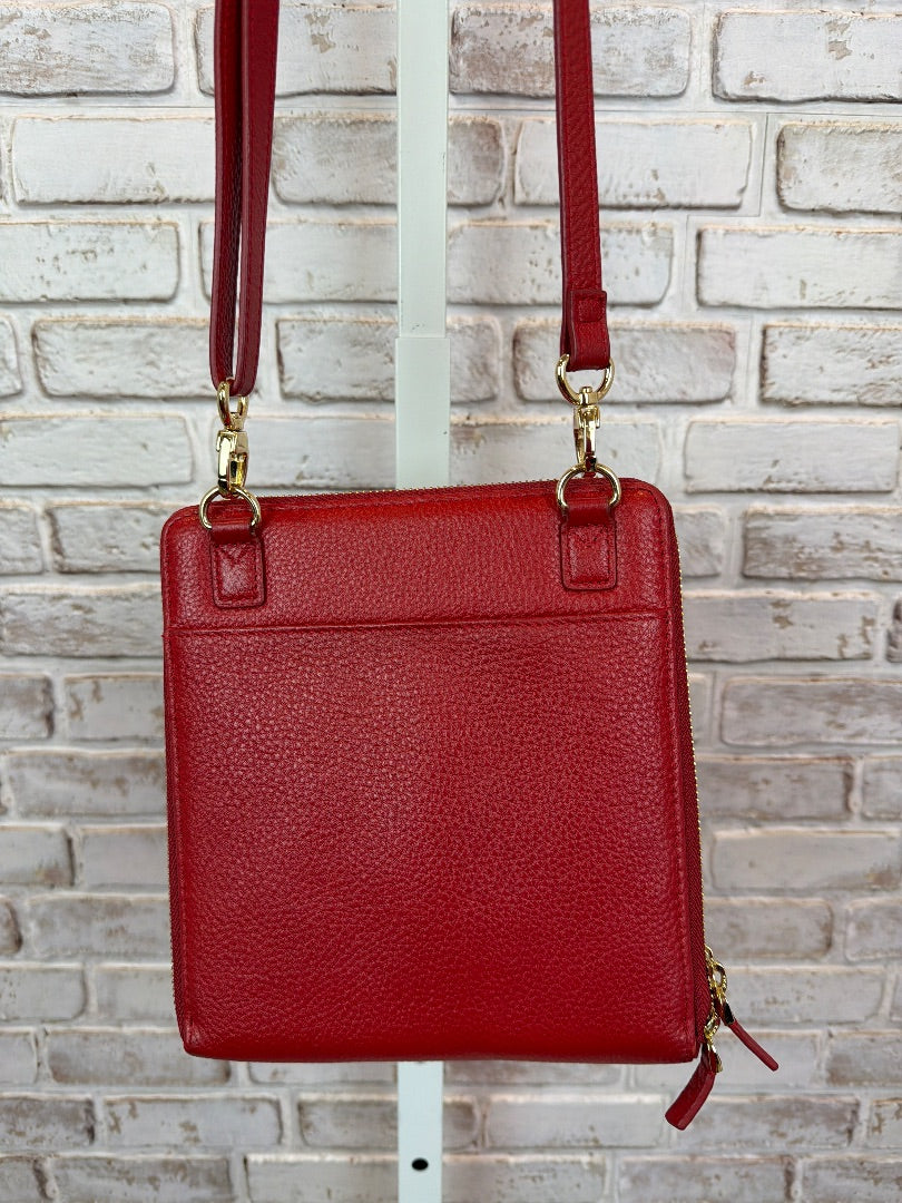 Levenger Crossbody, Red, One Size, Used - Excellent