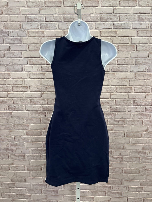 Boston Proper Dress, Navy/gold, XXS, Used - Good